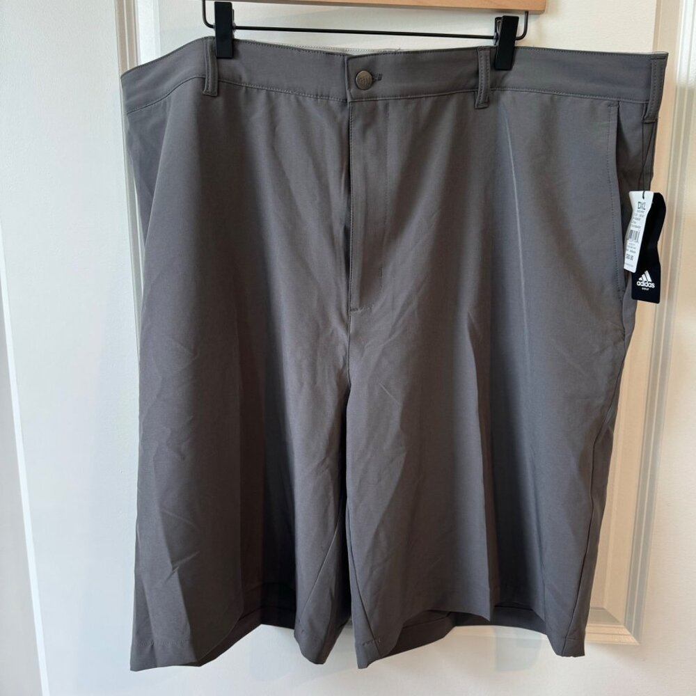 NWT Adidas Ultimate lightweight golf shorts grey 46